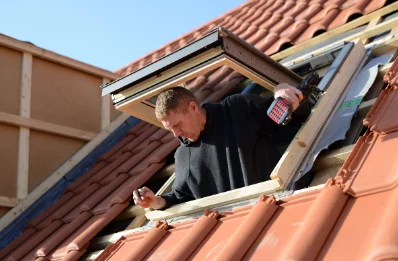 Pose de fenêtres de toit Velux à Bresse